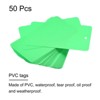 Unique Bargains Blank Waterproof Outdoor Eyelet Hole Plastic Shipping Tags 50 Pcs - 2 of 4