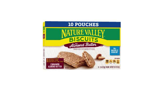 Nature Valley Biscuits with Almond Butter - 10ct, 2 of 11, play video