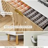 5 Drawer Dresser for Bedroom, 48” Tall Dresser Chest of Drawers, Modern Wood Storage Organizer with Gold Metal Handles & Anti-Tipping Device - 4 of 4