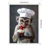 Amanti Art The Vervet Pastry Chef by Mowzu  Framed Canvas Wall Art - 3 of 4