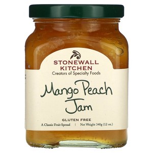 Stonewall Kitchen Mango Peach Jam, 12 oz (340 g) - 1 of 2