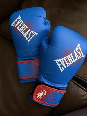 Everlast Prospect - Guantes de entrenamiento para jóvenes, color azul, rojo