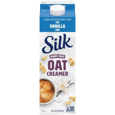 Silk The Vanilla One Dairy-Free Oatmilk Creamer - 32 fl oz (1qt)