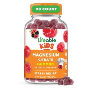 Lifeable - Magnesium Citrate - 900mg - Kids - 90 Gummies - 1 of 4