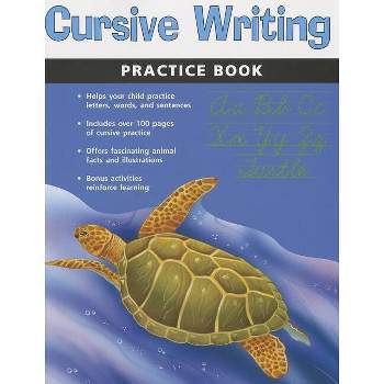 Cursive Writing Practice Book (Flash Kids Harcourt Family Learning) - (Paperback)