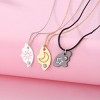 Bff Necklace for 3 Trio Sun Moon Star Friendship Puzzle Matching Necklaces for Best Friends 3 Sisters Forever Jewelry Gifts - 2 of 4