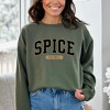 Simply Sage Market Women's Graphic Sweatshirt Spice Girl Varsity - 2 of 4