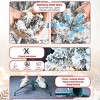 AENKYO 7FT Flocked Christmas Tree, Premium Snow-Covered Artificial Tree with Metal Stand, Indoor Fake Snow Xmas Tree for Home Office Shops - 4 of 4