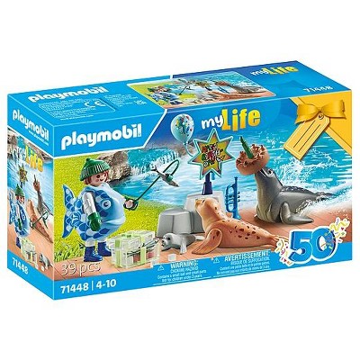 Playmobil My Life Keeper with Animals 71448 Playset 39pc