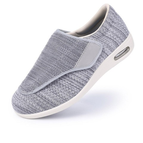 Женские кроссовки Garvee Diabetic Shoes for Women Wide Width Elderly Shoes Adjustable Closure Lightweight Swollen Feet Walking Sneakers,gray - 7