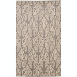 HomeStock CAPRI HENLEY LTGREY AND BONE 4'3" X 7'3", Machine Made, Transitional - 1 of 4