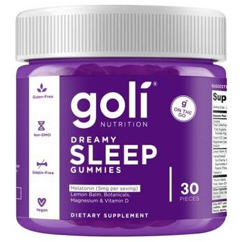 Goli Nutrition Dreamy Sleep Vegan Multivitamin Gummies