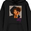 Whitney Houston She's A Star Adult Black Graphic Hoodie - 2 of 3