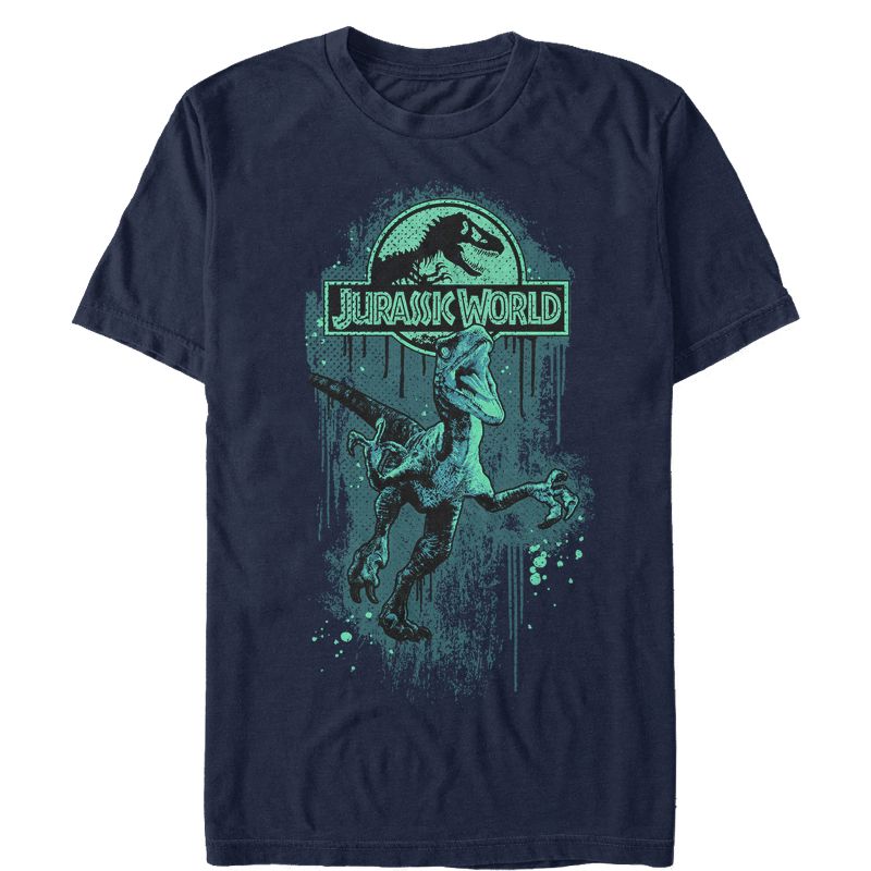 Men's Jurassic Park Raptor on the Loose T-Shirt, 1 of 5