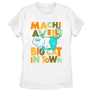 Women's Luca Machiavelli Big Cat in Town T-Shirt - 1 of 4