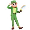 HalloweenCostumes.com One Size Fits Most  Men  Men's Mascot Leprechaun Costume, Orange/Green/Green - 4 of 4