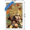 Trends International Jena DellaGrottaglia: Cosmic Zodiac - Virgo Framed Wall Poster Prints - 3 of 4