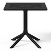 WestinTrends Playa 31.5" Square Plastic Outdoor Patio Dining Table for 4 - 4 of 4