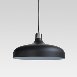 Crosby Large Pendant Ceiling Light Black Lamp Only - Threshold
