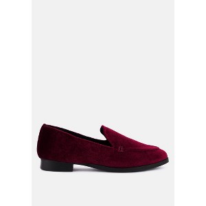 Luxe-Lap Velvet Handcrafted Loafers - 1 of 4