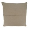 Saro Lifestyle Tufted Pillow - Down Filled, 20" Square, Ivory - 2 of 3
