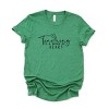 Simply Sage Market Teaching Is A Work Of Heart Short Sleeve Tee - 2XL - Grass - 2 of 4
