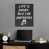 Notoriart Buy the Sneakers Wall Art Framed - 2 of 4