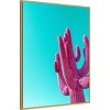 Amanti Art Magenta Pink Saguaro by Tom Windeknecht Canvas Wall Art Print Framed - 2 of 4