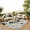 Nourison Suncoast Floral Tropical Indoor/Outdoor Flatweave Rug - 2 of 4