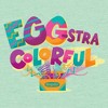 Girl's Crayola Easter Egg-Stra Colorful T-Shirt - 2 of 4