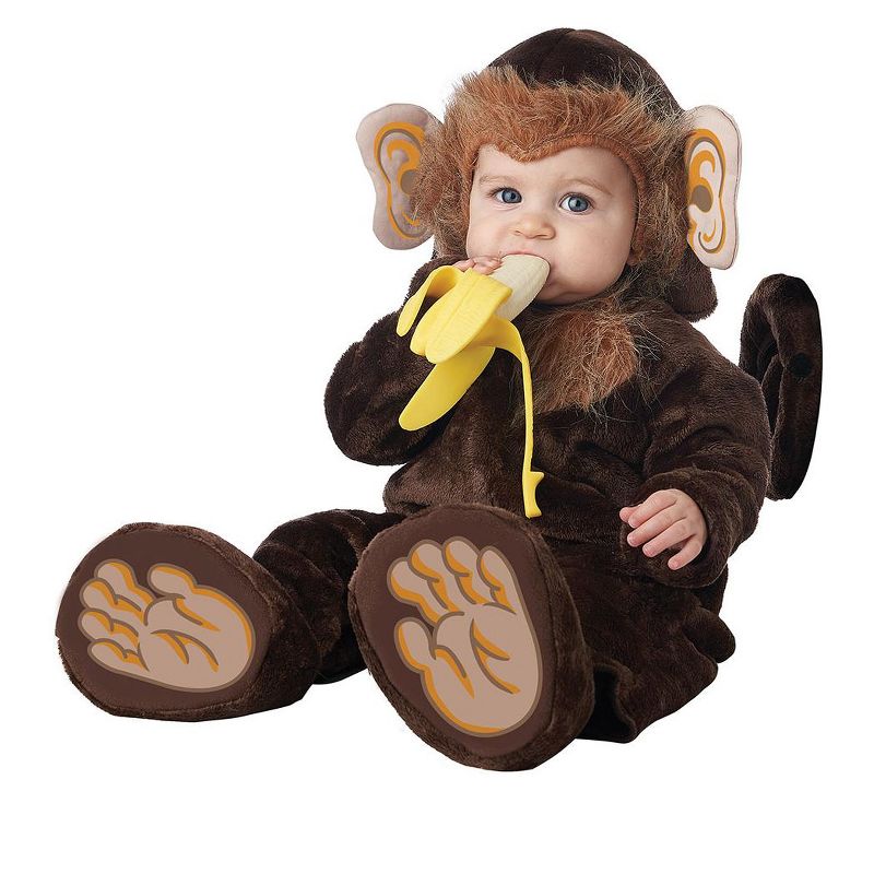 California Costumes Cheeky Lil' Monkey Infant Costume, 1 of 2
