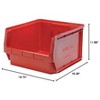 Quantum Storage Systems Magnum Bin, 19-3/4"L X 18-3/8"W X 11-7/8"H, 150 Lbs. Stack Capacity - 2 of 2