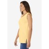 Woman Within Women's Plus Size Perfect Scoopneck Tank - 4 of 4