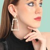 SOHI Women's California Gold Party Stone Drop Earring - 3 of 4
