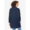 Woman Within Plus Size Longer-Length Hoodie Sweatshirt. - 3 of 4