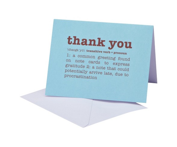 Thank You Card Pack 12 ct CARLTON All Occasions