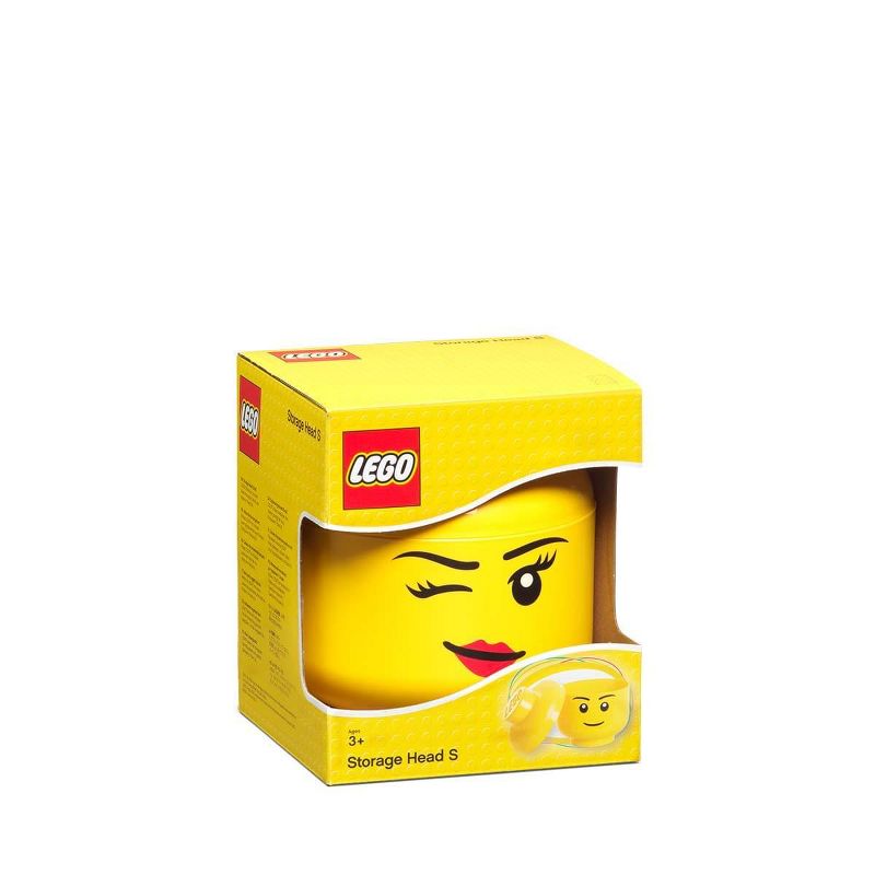 Room Copenhagen LEGO Small Storage Head | Winky | Yellow, 2 of 4