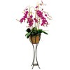 Indoor/Outdoor Elegant Verandah Iron Plant Stand Graphite Powder Coat Finish - Achla Designs: No Assembly, Freestanding - 2 of 3