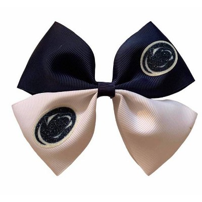 NCAA Penn State Nittany Lions Glitter Pinwheel Hair Bow