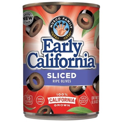 Early California Sliced Ripe Olives - 6.5oz