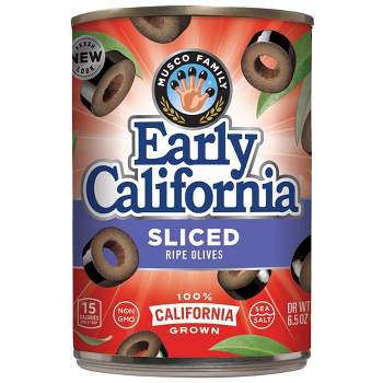 Early California Sliced Ripe Olives - 6.5oz