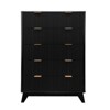 Dresser for Bedroom, 5 Drawer Dresser for Storage and Organization, Fluted Panel Wooden Chest of Drawers,Modern Dresser Organizer - 2 of 4