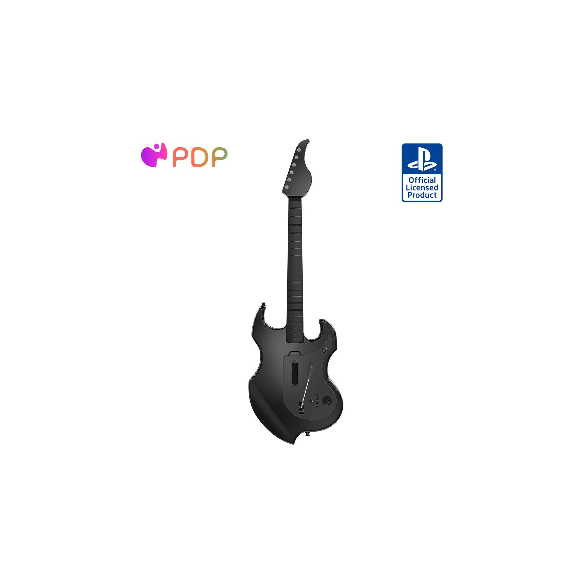 RiffMaster Wireless Guitar PlayStation: PDP Gaming Controller, Radio Frequency, Compatible with PS4 & PS5