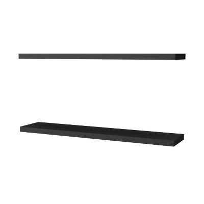 Vynxaria Decorative Wall Shelf - 47.3-Inch Wide Floating Shelf