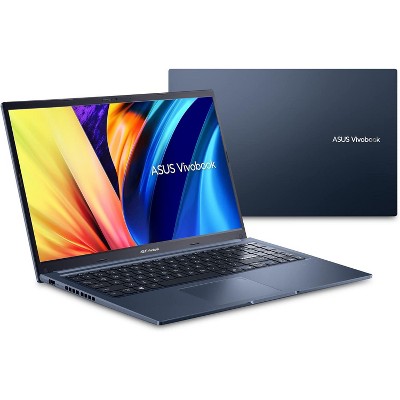 ASUS VivoBook 15 Slim 15.6” Full HD Laptop, Intel Core  i7-1260P, 8GB RAM, 512GB SSD, Intel Iris Xe Graphics, Windows 11 Home