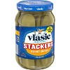 Vlasic Stackers Bread Butter Pickle Slices 16oz Target