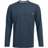 Wrangler Workwear Men's Long Sleeve Performance Work Pocket T-Shirt, Size S-3XL - 4 of 4