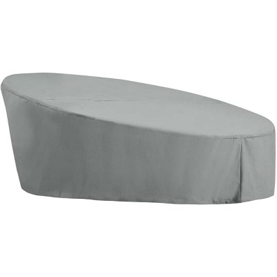 Modway Immerse Convene / Sojourn / Summon Daybed Outdoor Patio Furniture Cover - Gray