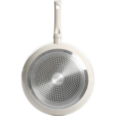 Linen White 7-Piece Aluminum Non-Stick Cookware Set