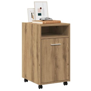 CLIHOME Filing File Cabinet for Home Office, Small Rolling File Cabinet, Printer Stand, Hanging File Folders - 1 of 4